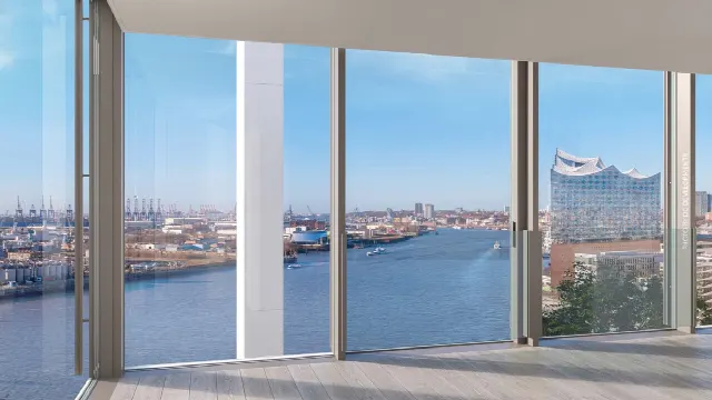 Amburgo HafenCity: Torre residenziale di lusso “The Crown” – nuovo edificio in costruzione