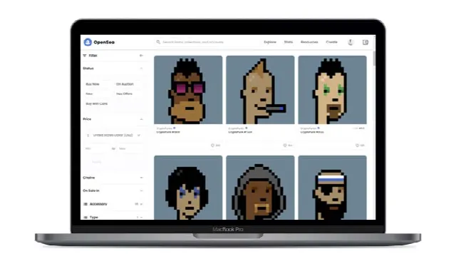 NFT: CryptoPunks (esempio, arte digitale) – Collezione di successo