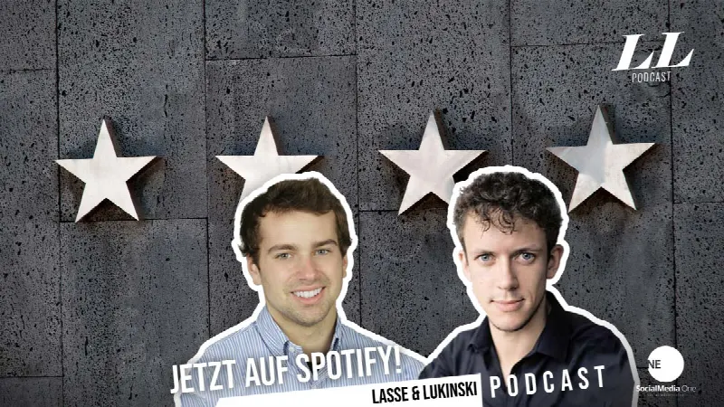 Podcast: Marketing! Con Lasse & Lukinski – strategie, social media, pubblicità, guadagnare soldi & Co.