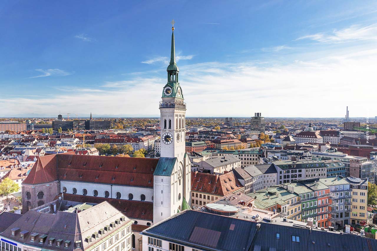 Kirche sonne church sun luxusmakler muenchen munich wohnung haus kaufen immobilienmakler view ausblick